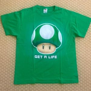 Get a Life Fun tshirt. 100% heavy cotton. Size Large.